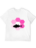 Tuna Hexagon Flower Graphic Tee