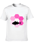 Tuna Hexagon Flower Graphic Tee