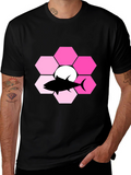 Tuna Hexagon Flower Graphic Tee