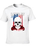 Live It Love It Ride It Skull T-Shirt
