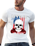 Live It Love It Ride It Skull T-Shirt