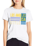 Los Angeles USA Athletic Style Graphic Tee