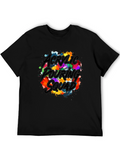 Acrylic Pouring Squad Graphic T-Shirt