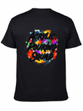Acrylic Pouring Squad Graphic T-Shirt