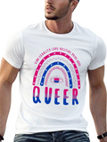 Bisexual Pride Rainbow Queer T-Shirt