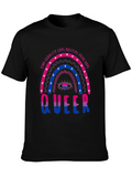 Bisexual Pride Rainbow Queer T-Shirt