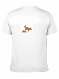 Mans Black Dog Agility T-Shirt