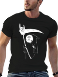 Grim Reaper Rock On T-Shirt