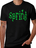 Spring Floral Graphic T-Shirt