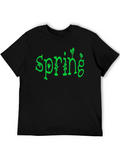 Spring Floral Graphic T-Shirt