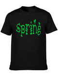 Spring Floral Graphic T-Shirt