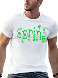 Spring Floral Graphic T-Shirt