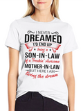 Awesome Mother-in-Law Son-in-Law T-Shirt