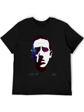 Cosmic Portrait Black T-Shirt