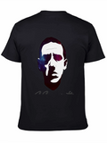 Cosmic Portrait Black T-Shirt