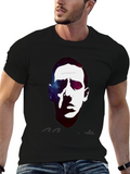 Cosmic Portrait Black T-Shirt