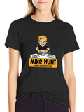 Mike Hunt Loves Letting Stuffed T-Shirt