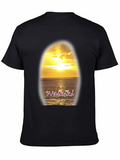 Waikiki Sunset Graphic T-Shirt
