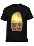 Waikiki Sunset Graphic T-Shirt