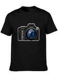 Storyteller Camera Graphic T-Shirt - Black