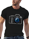 Storyteller Camera Graphic T-Shirt - Black