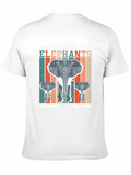 I Like Elephants T-Shirt - Funny Animal Lover Tee