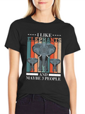 I Like Elephants T-Shirt - Funny Animal Lover Tee