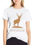 Deer Graphic T-Shirt - Outdoor Hunting Apparel
