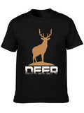 Deer Graphic T-Shirt - Outdoor Hunting Apparel
