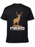 Deer Graphic T-Shirt - Outdoor Hunting Apparel