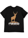 Deer Graphic T-Shirt - Outdoor Hunting Apparel