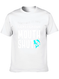 Keep Your Mouth Shut Funny Fishing T-Shirt