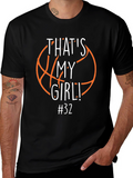 Thats My Girl Basketball T-Shirt
