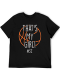 Thats My Girl Basketball T-Shirt