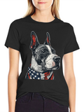 Patriotic Dog T-Shirt
