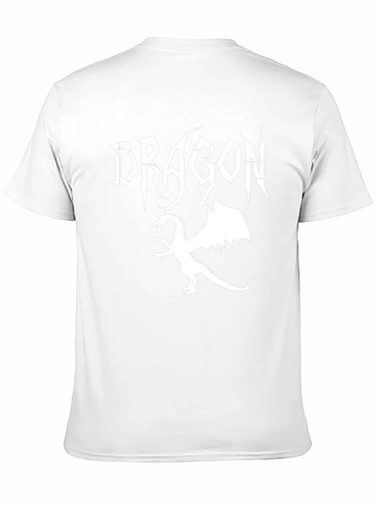 Dragon Graphic Black T-Shirt - Fantasy Tee