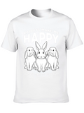 Rabbit Lover T-Shirt: Rabbits Make Me Happy