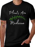 Plants Are Medicine Graphic T-Shirt