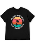 Funny Skateboarder Graphic T-Shirt