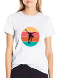 Funny Skateboarder Graphic T-Shirt