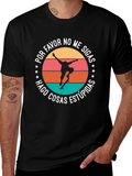Funny Skateboarder Graphic T-Shirt