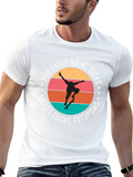 Funny Skateboarder Graphic T-Shirt