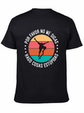 Funny Skateboarder Graphic T-Shirt