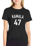 Kamala 47 T-Shirt - Political Statement Tee