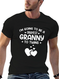 Okayest Granny To Twins T-Shirt