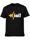 Iai! Martial Arts Kick T-Shirt - Black