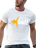 Iai! Martial Arts Kick T-Shirt - Black