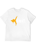 Iai! Martial Arts Kick T-Shirt - Black