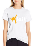 Iai! Martial Arts Kick T-Shirt - Black