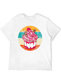 Retro Cupcake T-Shirt - Sweet Treat Design!